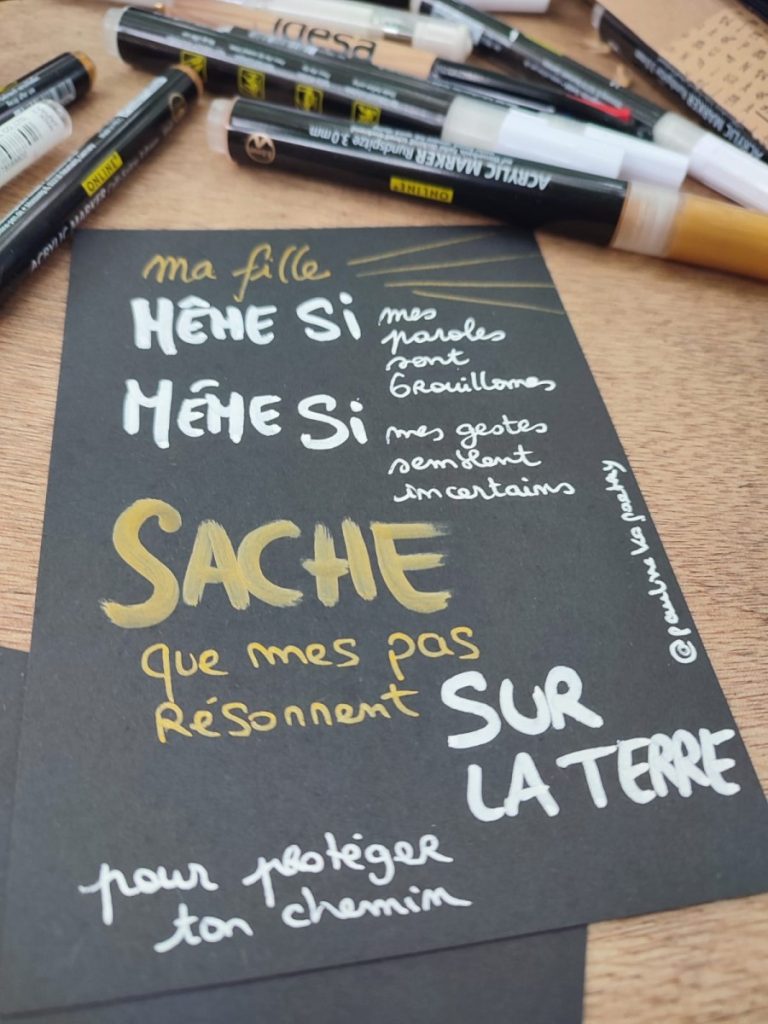 poeme minute paulinekapoetry ma fille